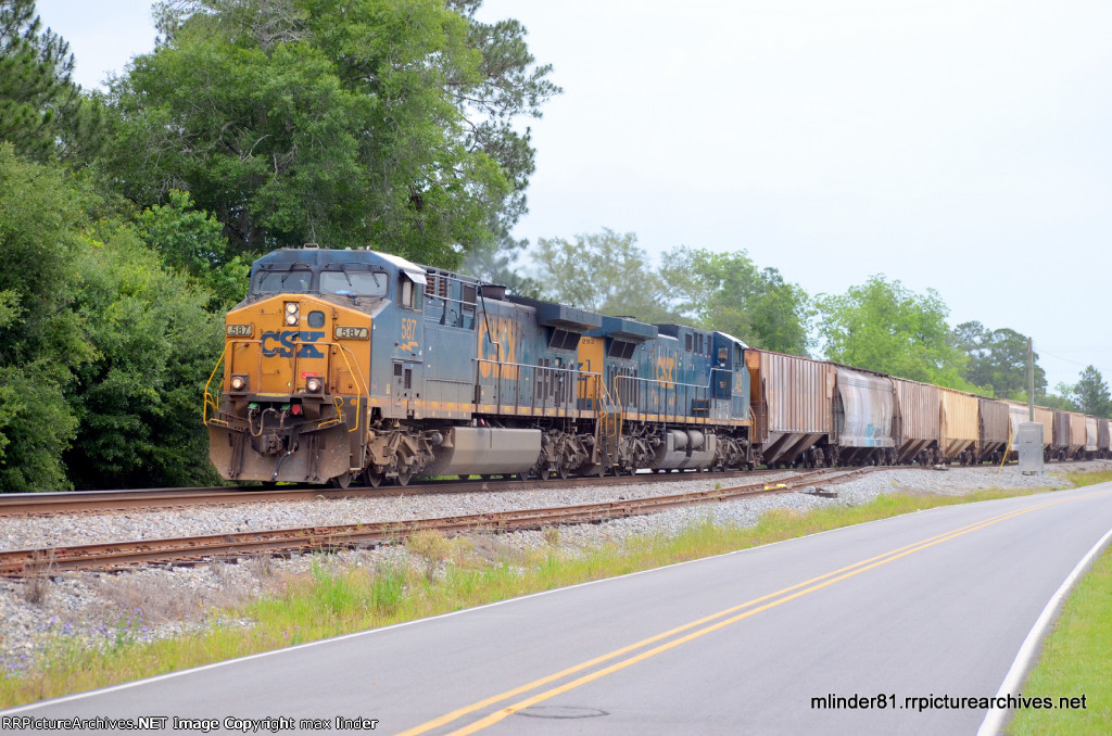 CSX 587